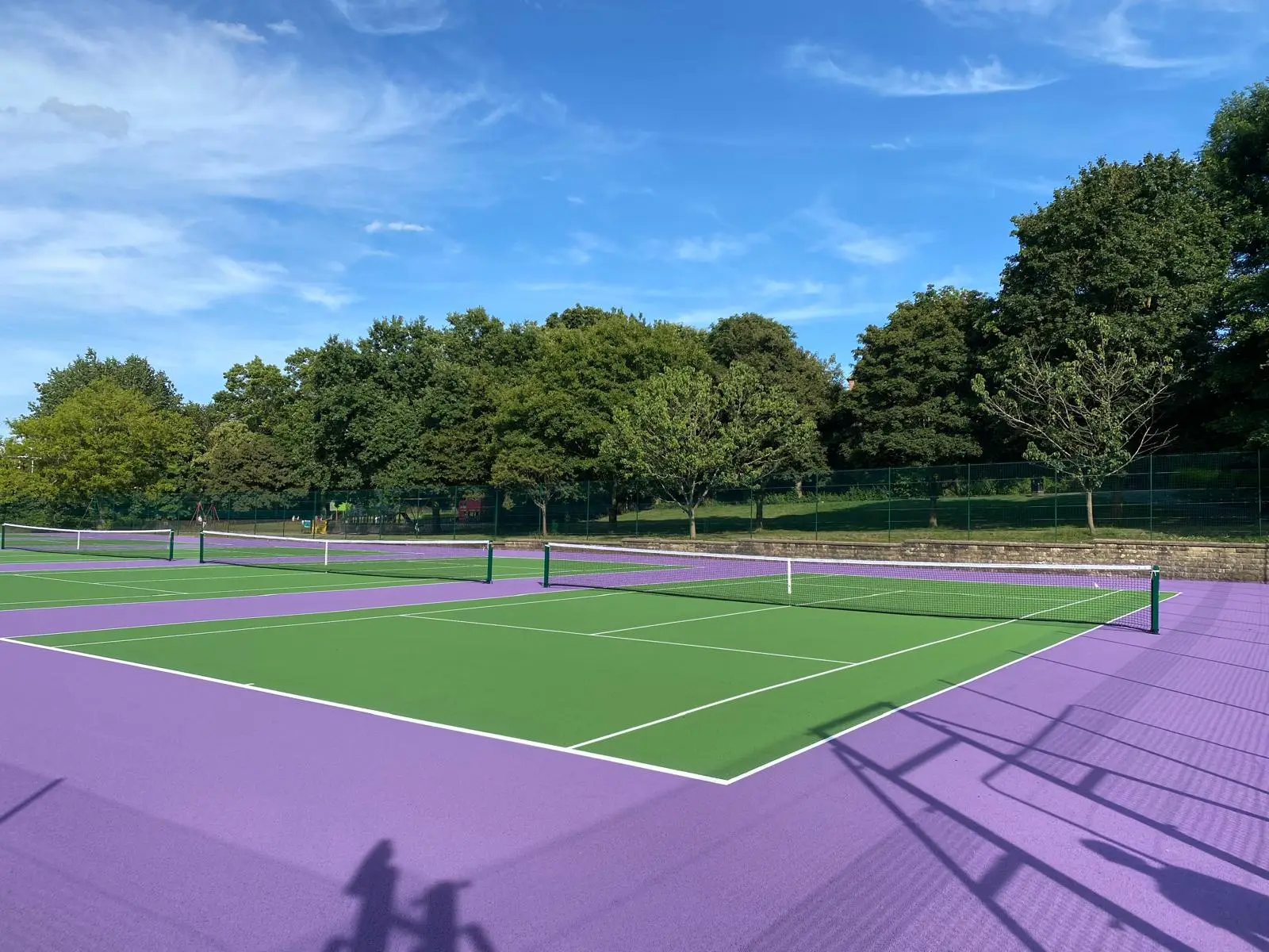 Tennis courts