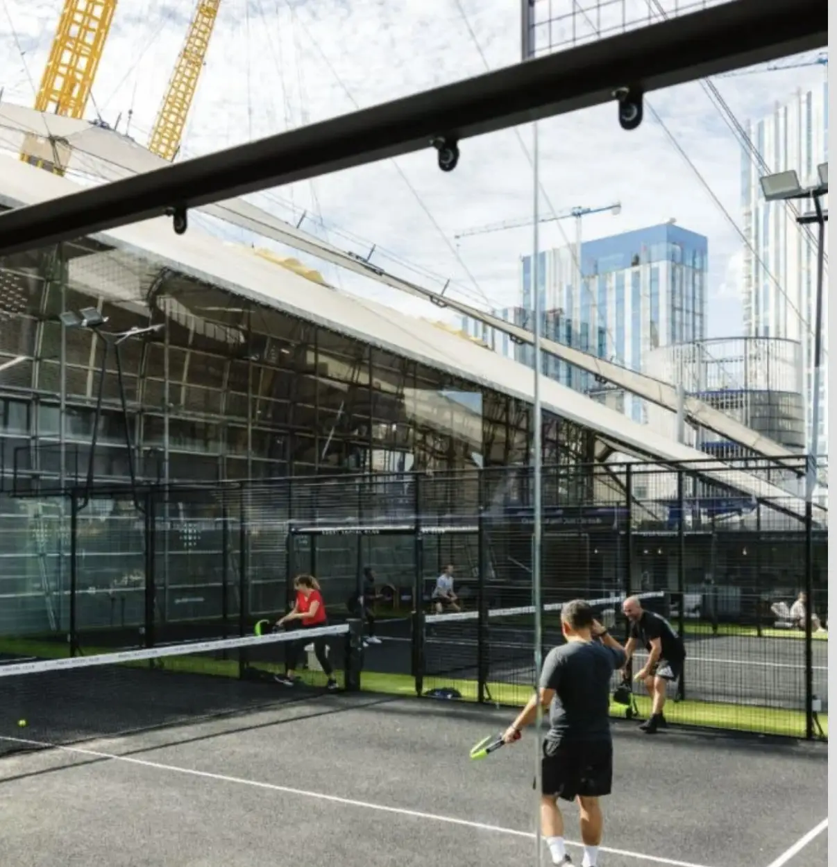Padel courts